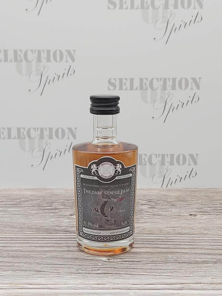 Malts of Scotland Miniatur Dark Side of Islay "DAILL"