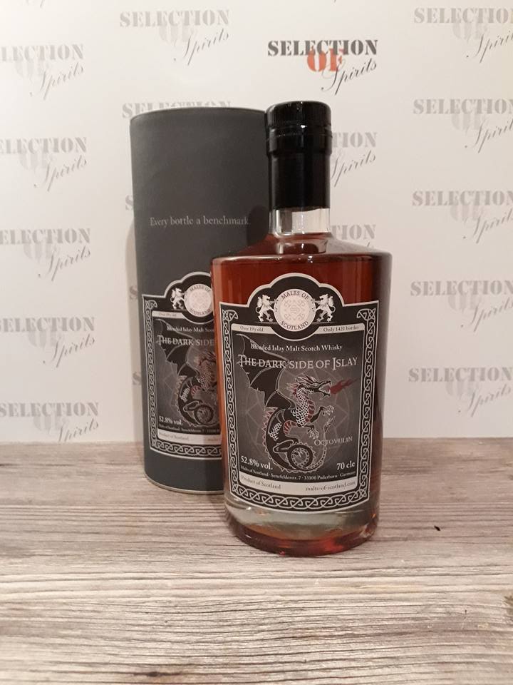 Malts of Scotland Dark Side of Islay "OCTOVULIN"