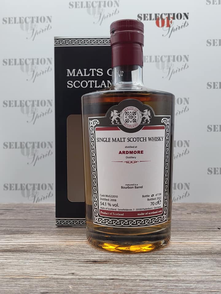 Malts of Scotland ARDMORE 2008/2022 Bourbon Barrel