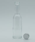 4cl40/ml Kropfhalsflasche im Set inkl. Deckel PP18