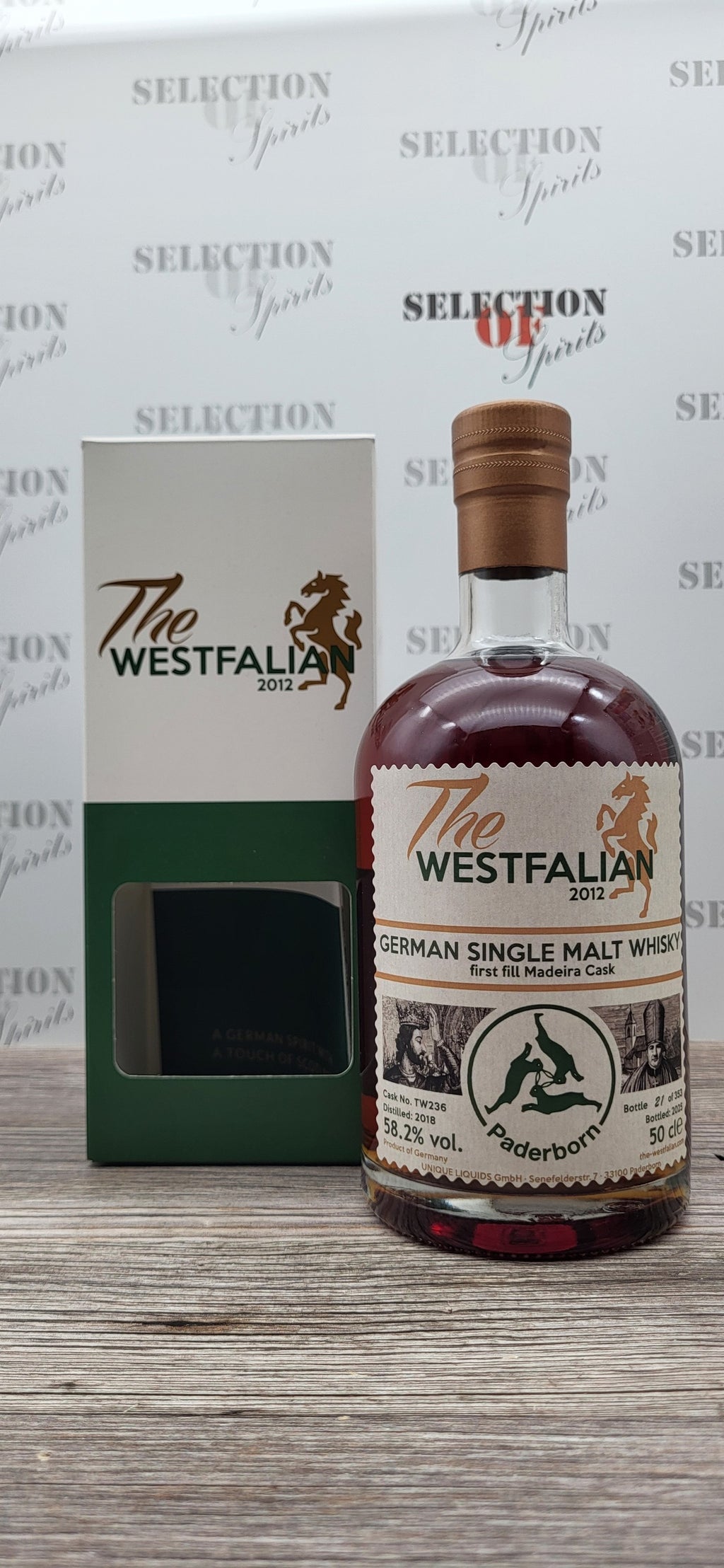 THE WESTFALIAN 2018/2025 Cask236 German Single Malt 3-Hasen Edt. No.2