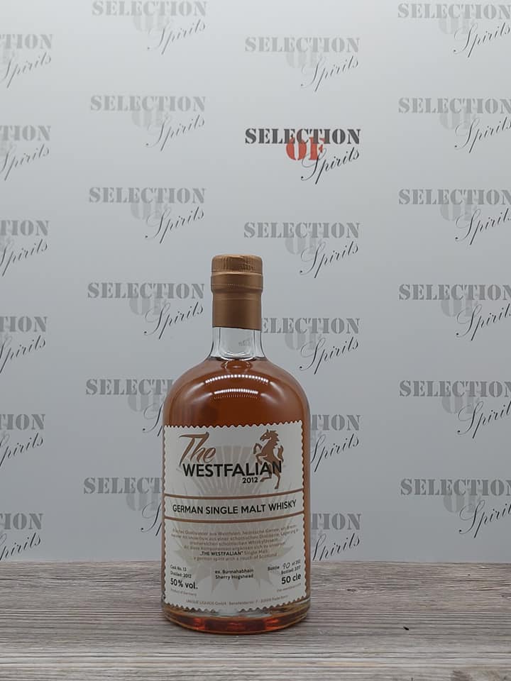 THE WESTFALIAN German Single Malt Whisky 2012/2017 ex.Bunnahabhain Sherry Hogshead