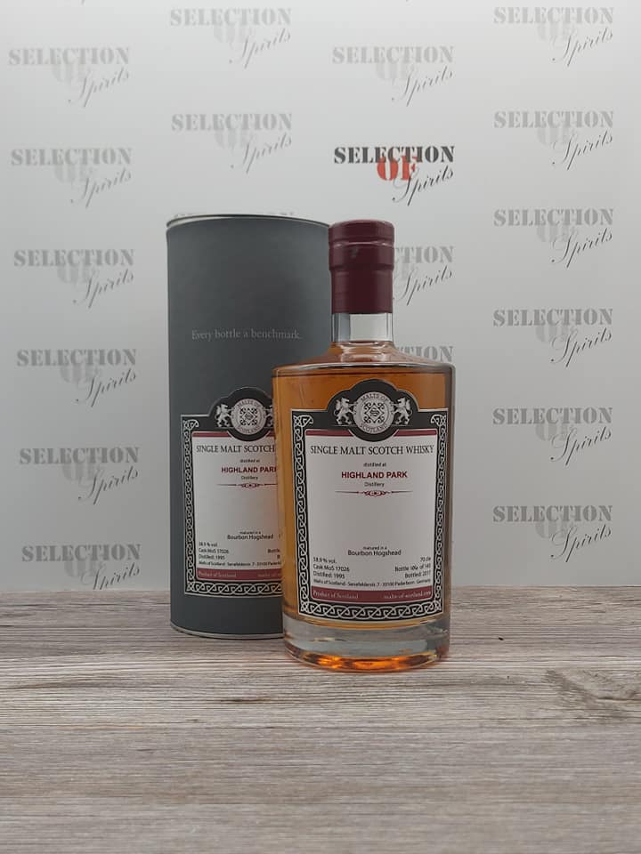Malts of Scotland HIGHLAND PARK 1995/2017 Bourbon Hogshead