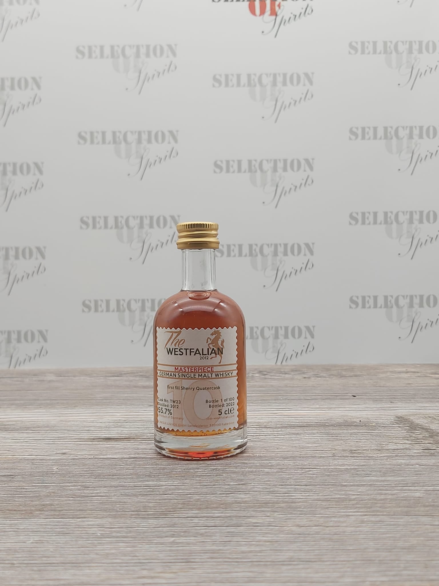 THE WESTFALIAN 2012/2022 Cask 23 -10yo- German Single Malt Whisky MASTERPIECE V