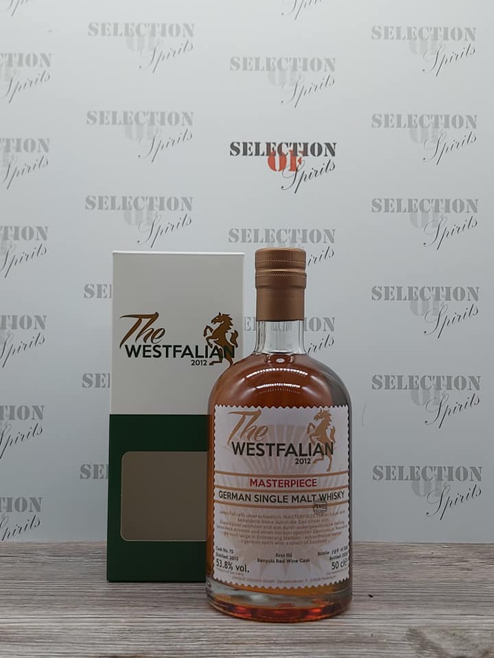 THE WESTFALIAN 2013/2020 Cask 75 MASTERPIECE II German Single Malt -Peated-