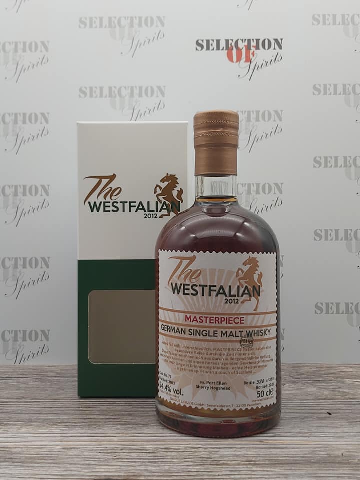 THE WESTFALIAN 2013/2021 Cask76 Miniatur German Single Malt Whisky MASTERPIECE IV