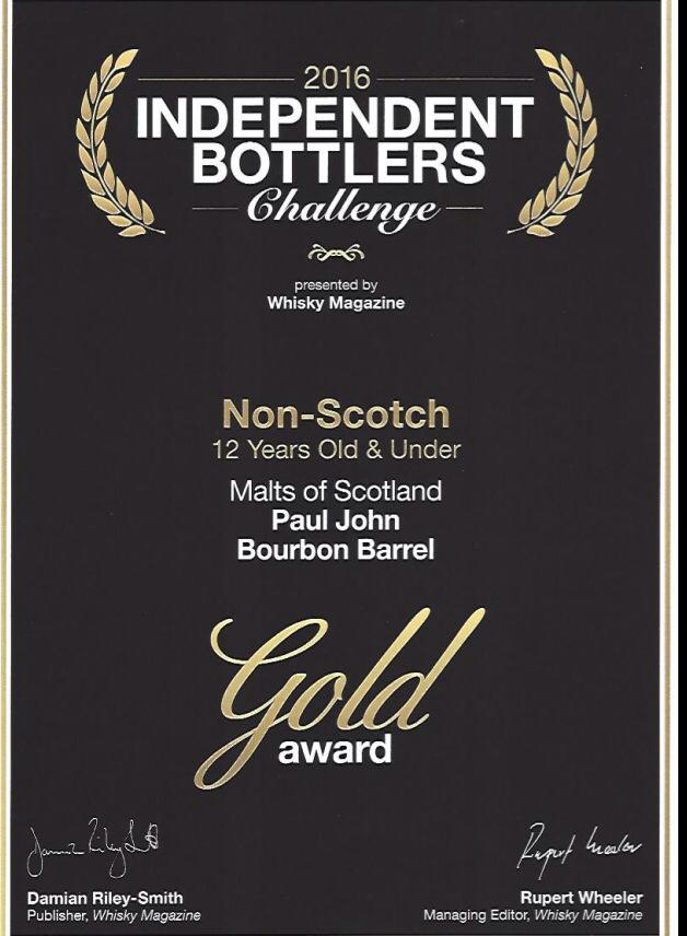 Malts of India Paul John Bourbon Barrel 2009/2015