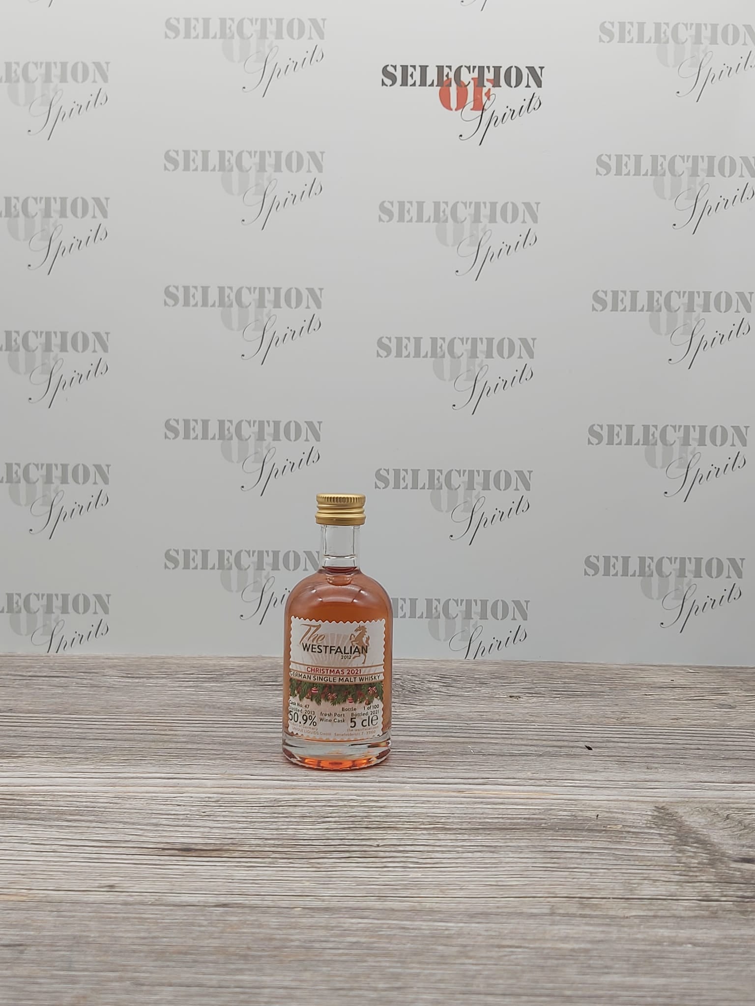 THE WESTFALIAN 2013/2021 Cask47 German Single Malt Whisky Christmas 2021