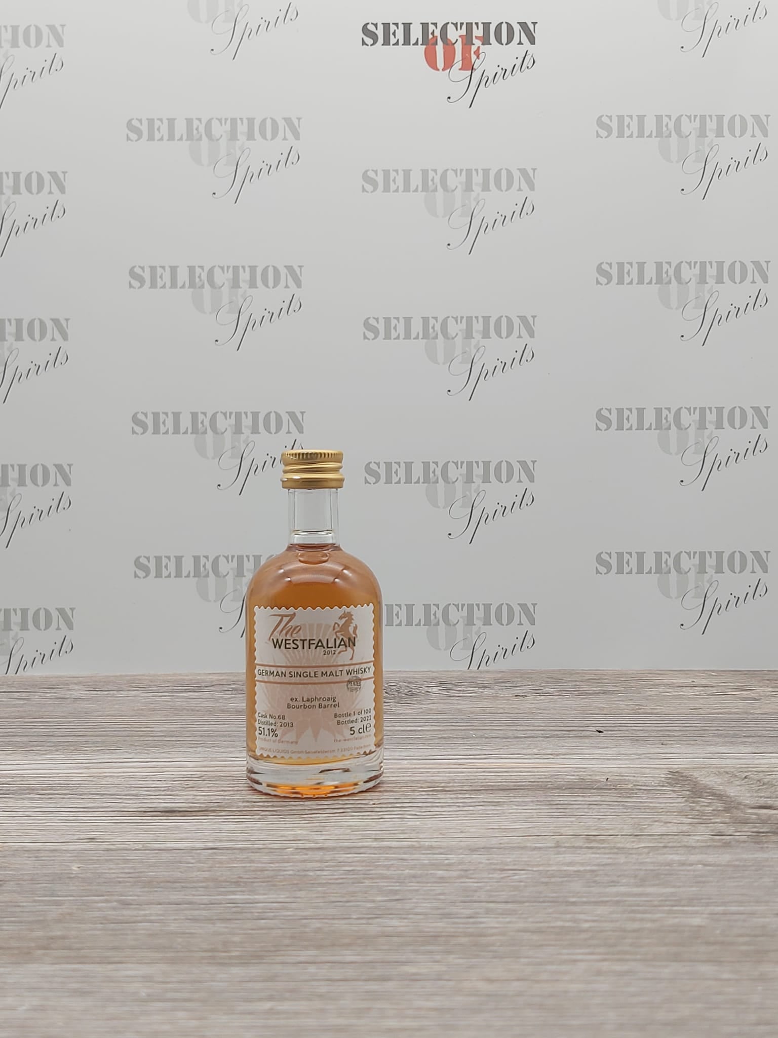 THE WESTFALIAN 2013/2022 Cask 68 German Single MALT Whisky -peated-