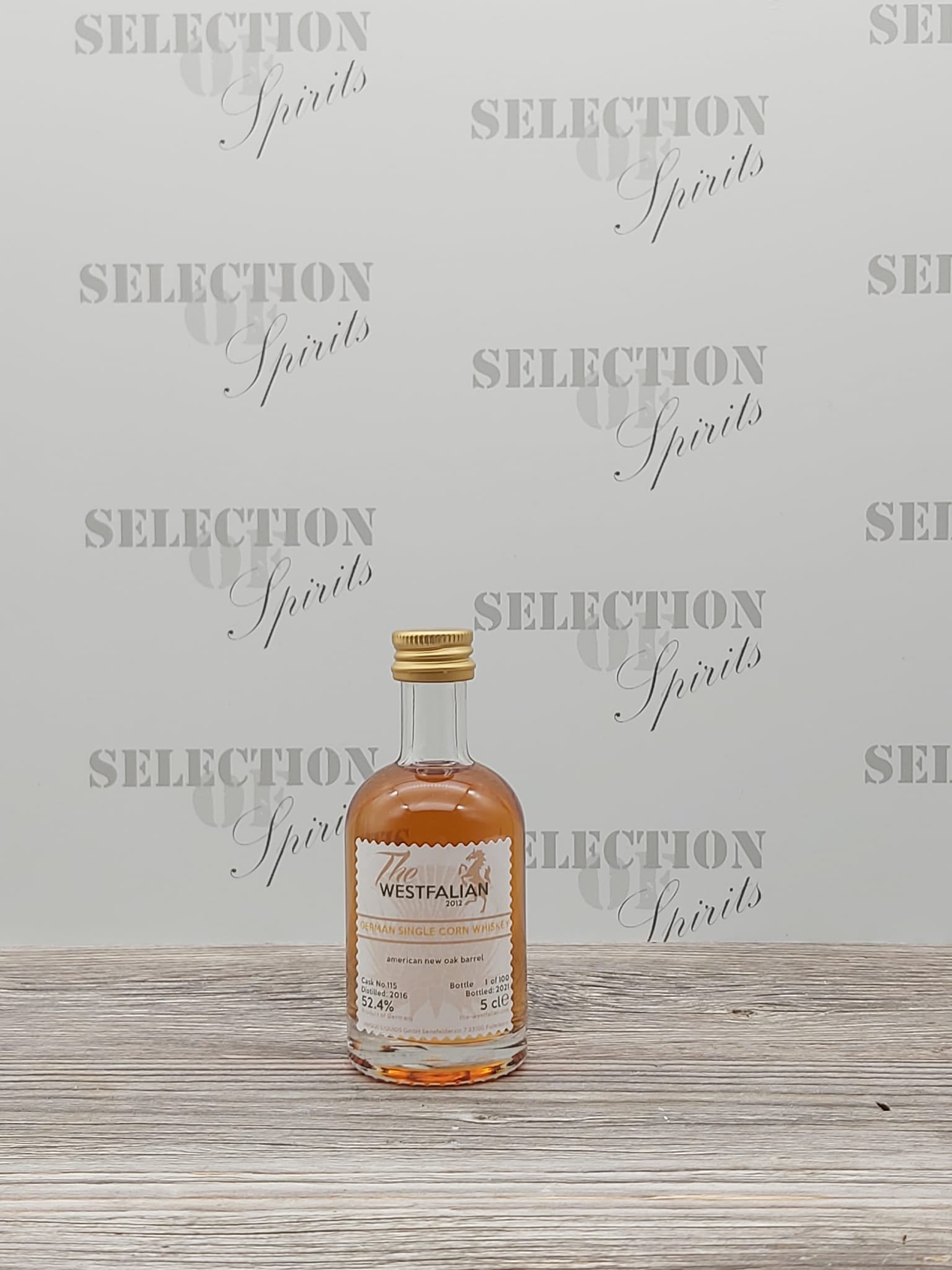 THE WESTFALIAN 2016/2021 Cask115 German Single Corn Whiskey