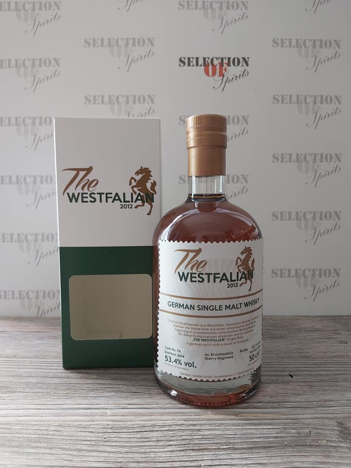 THE WESTFALIAN German Single Malt Whisky 2014/2019 ex.Bruichladdich Sherry Hogshead