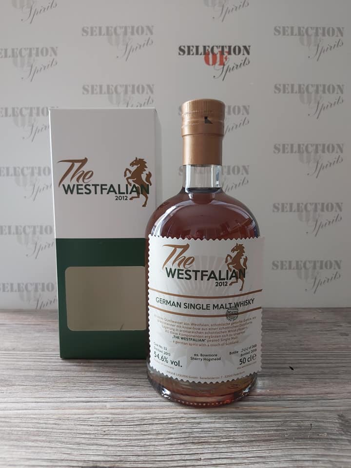 THE WESTFALIAN German Single Malt Whisky 2013/2019 ex.Bowmore Sherry Hogshead -peated-