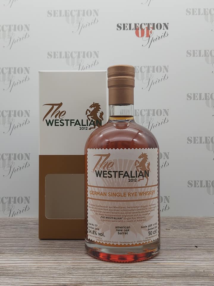 THE WESTFALIAN 2016/2021 Cask127 German Single Rye Whiskey